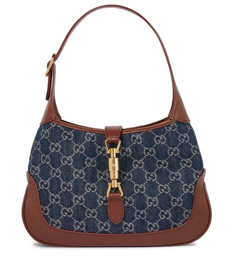 gucci jackie denim bag|gucci jackie 1961 large.